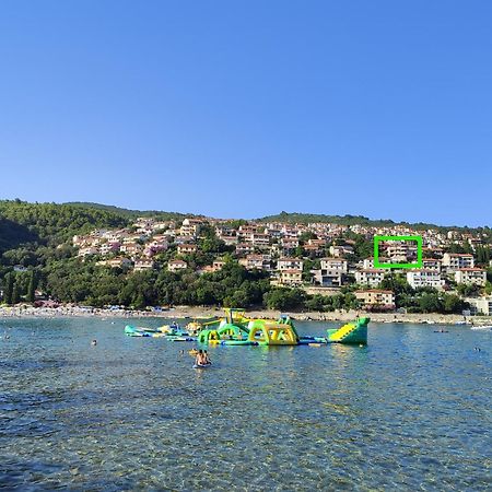 Milena Apartments Rabac Bagian luar foto
