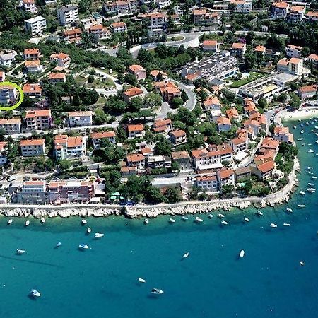 Milena Apartments Rabac Bagian luar foto