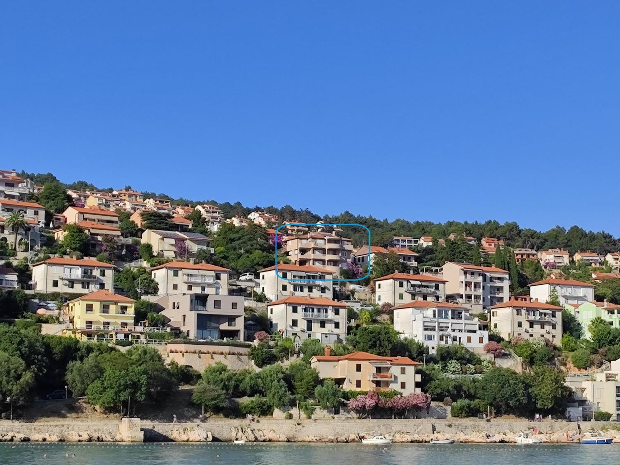 Milena Apartments Rabac Bagian luar foto