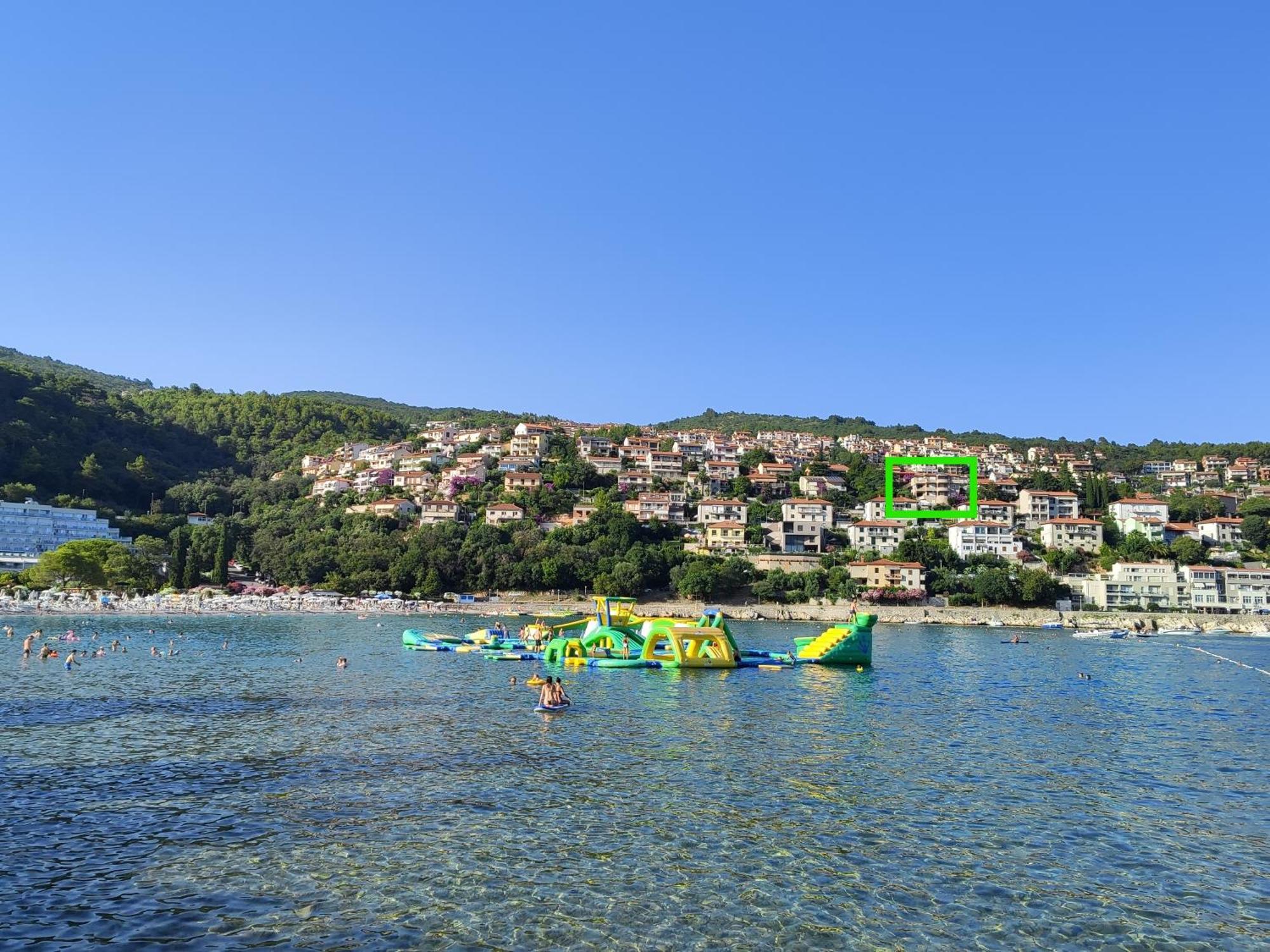 Milena Apartments Rabac Bagian luar foto