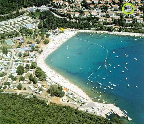 Milena Apartments Rabac Bagian luar foto